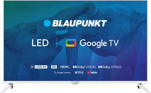 TV 43\ Blaupunkt 43UBG6010S 4K Ultra HD LED, GoogleTV, Dolby Atmos, WiFi 2,4-5GHz, BT, biały