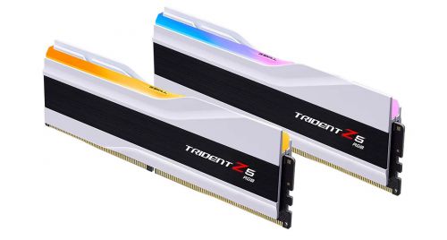 G.SKILL TRIDENT Z5 RGB DDR5 2X24GB 8000MHZ CL40 XMP3 WHITE F5-8000J4048F24GX2-TZ5RW