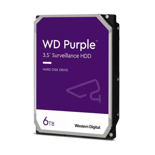 Dysk HDD WD Purple WD63PURZ (6 TB ; 3.5\; 256 MB; 5400 obr/min)