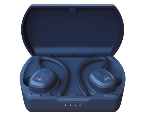 Słuchawki JVC HAE-T45TAU (douszne, TWS, bluetooth, blue)