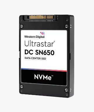 Dysk SSD Western Digital Ultrastar DC SN650 WUS5EA1A1ESP5E3 (15.36 TB; U.3; PCIe NVMe 4.0 ; 1DW/D; I