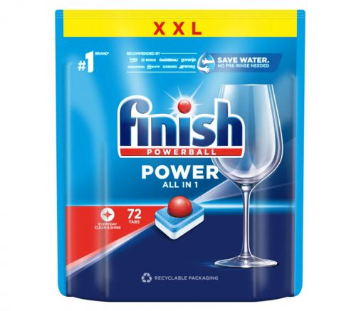 FINISH Tabletki do zmywarki Power All-in-1 72 Fresh