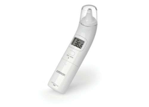 Termometr cyfrowy do ucha na podczerwień Omron Gentle Temp 520  EFT-GENTLE TEMP 520 MC-520-E