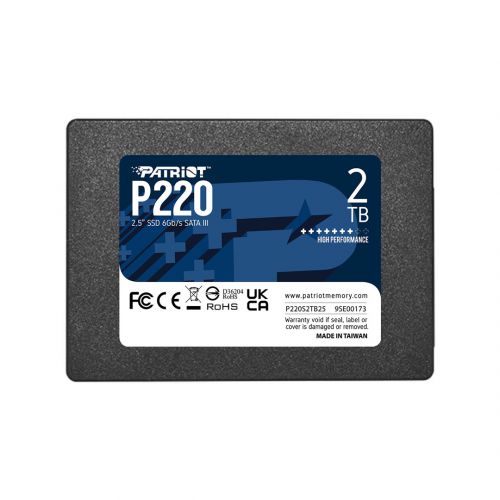 SSD PATRIOT P220 2TB SATA3 2,5\ P220S2TB25