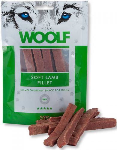 WOOLF Przysmak Soft Lamb Fillets dla psa 100g