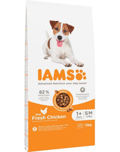 IAMS Vitality Adult Small Medium - sucha karma dla psa - 12 kg
