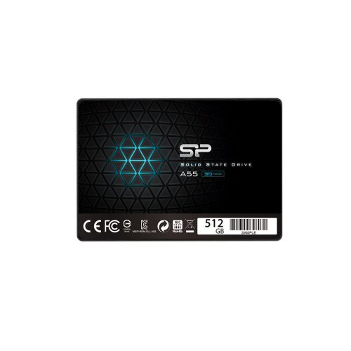 Dysk SSD Silicon Power Ace A55 SP512GBSS3A55S25 (512 GB ; 2.5\; SATA III)