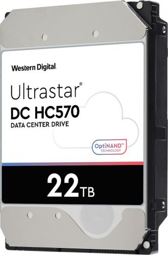 Dysk serwerowy HDD Western Digital Ultrastar DC HC570 WUH722222ALE6L4 (22 TB; 3.5\; SATA III)