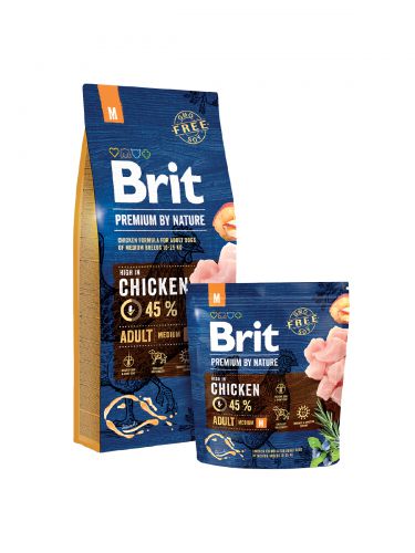 Karma Brit Premium By Nature Adult M (15 kg )