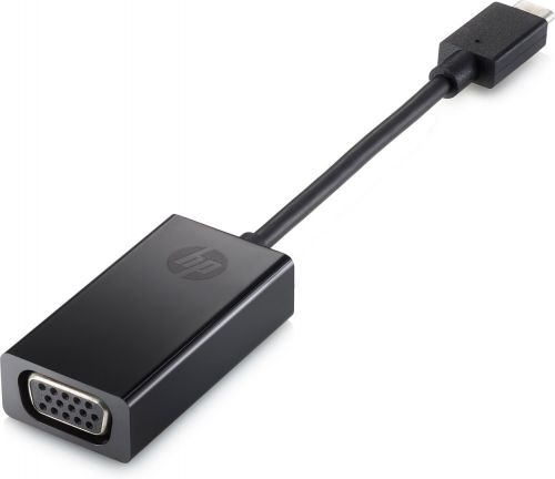 HP Adapter USB-C/VGA, P7Z54AA, czarny