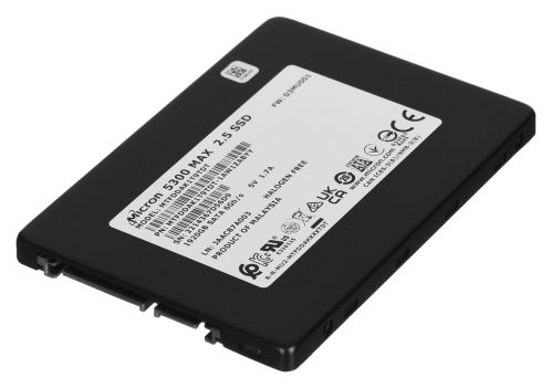 Dysk SSD Micron 5300 MAX 1.92TB SATA 2.5\ MTFDDAK1T9TDT-1AW1ZABYY (DWPD 5)