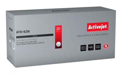 Toner Activejet ATH-92N (zamiennik HP 92A C4092A, Canon EP-22; Supreme; 3100 stron; czarny)