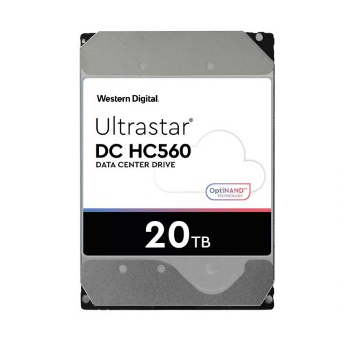 Dysk serwerowy HDD Western Digital Ultrastar DC HC560 WUH722020BL5204 (20 TB; 3.5\; SAS)