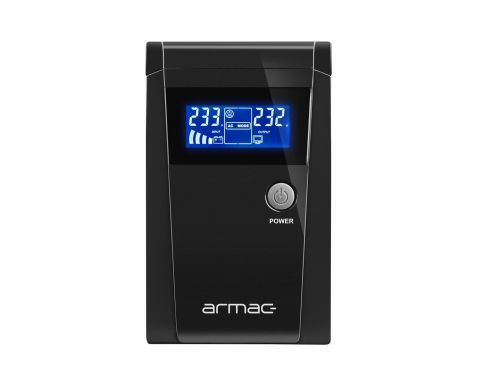 UPS ARMAC OFFICE LINE-INT 2X 230V PL O/850E/LCD (WYPRZEDAŻ)