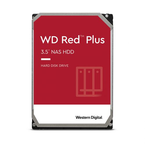 Dysk HDD WD Red Plus WD20EFZX (2 TB ; 3.5\; 128 MB; 5400 obr/min)