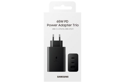 Samsung 65W Power Adapter Trio, Black