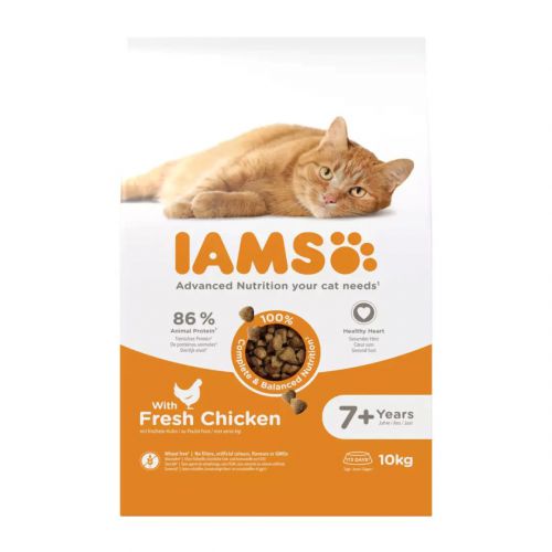 IAMS Vitality Senior - sucha karma dla kota - 10 kg