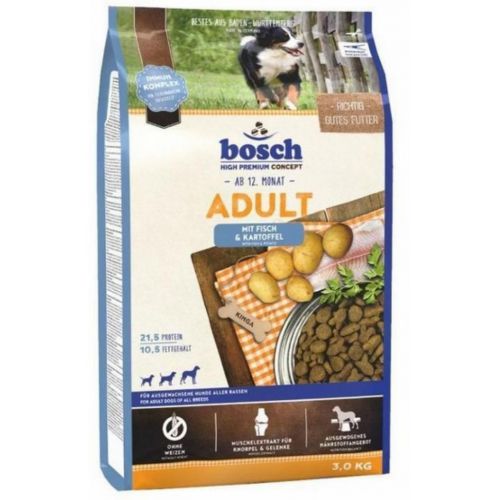 Bosch 04030 Fisch & Potato dla psów dorosłych 3kg