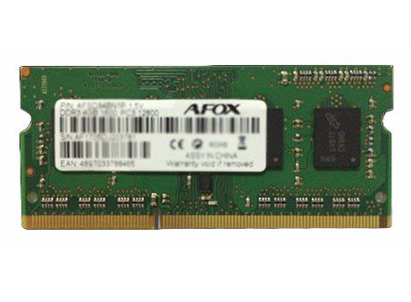 AFOX SO-DIMM DDR4 8G 2666MHZ MICRON CHIP AFSD48FH1P