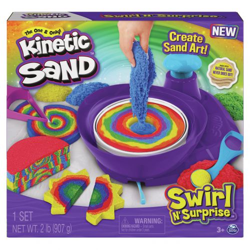 Spin Master Kinetic Sand Zakręcone kolory 6063931