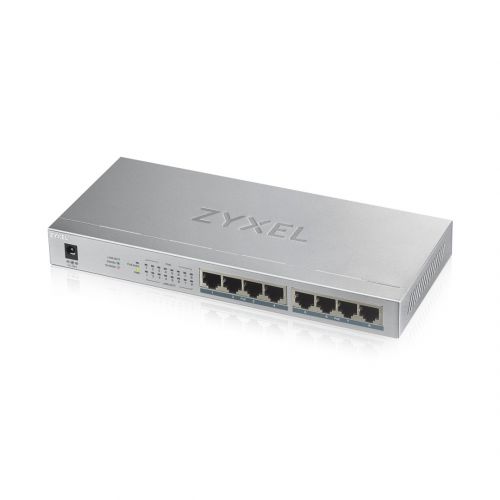 Switch Zyxel GS1008-HP 8p PoE (PoE+: 8) 60W Unmanaged Gigabit