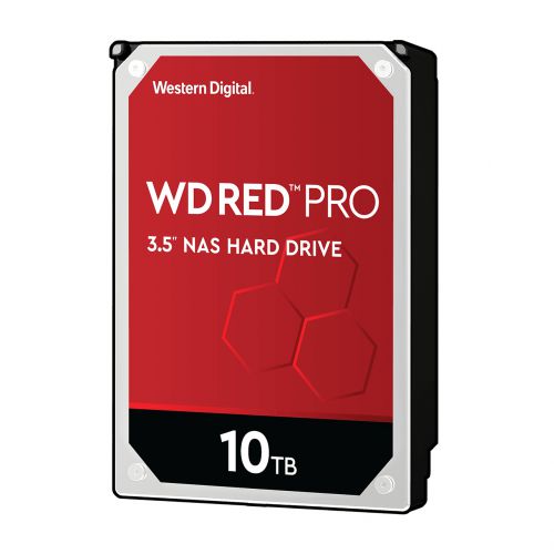Dysk HDD WD Red Pro WD102KFBX (10 TB ; 3.5\; 256 MB; 7200 obr/min)