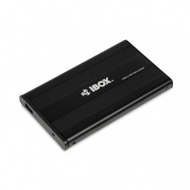 Obudowa IBOX HD-01 ZEW. 2,5\ USB 2.0 IEU2F01 (2.5\; USB 2.0; Aluminium; kolor czarny)