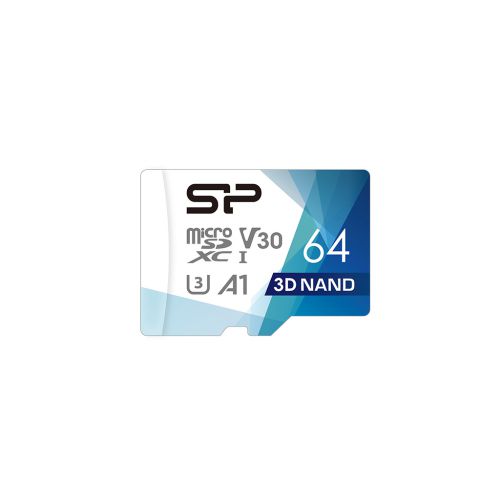 Silicon Power mSDXC Superior Pro V30 64GB UHS-1+ ad