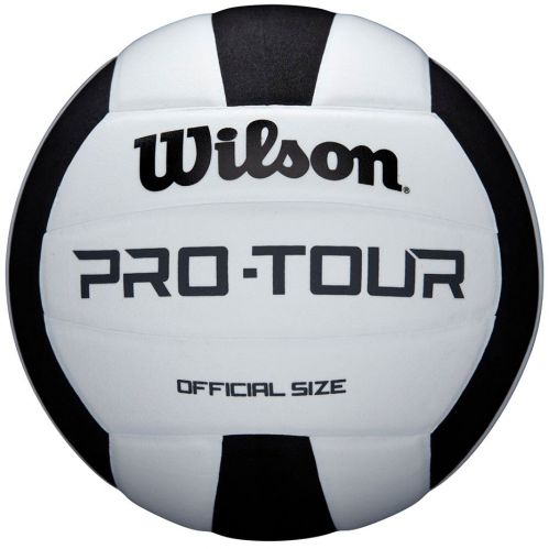 Piłka do siatkówki Wilson Pro-Tour czarno-biała rozm. 5
