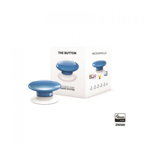 FIBARO Przycisk The Button Z-Wave FGPB-101-6 ZW5 (Bluetooth, Z-Wave; kolor niebieski)