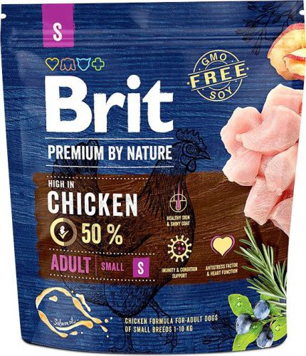 BRIT Premium by Nature ADULT S 1kg