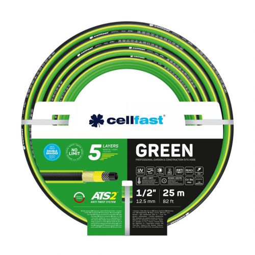 Wąż ogrodowy CELLFAST Green ATS2 15-100 (12.5 mm; 25000 mm)