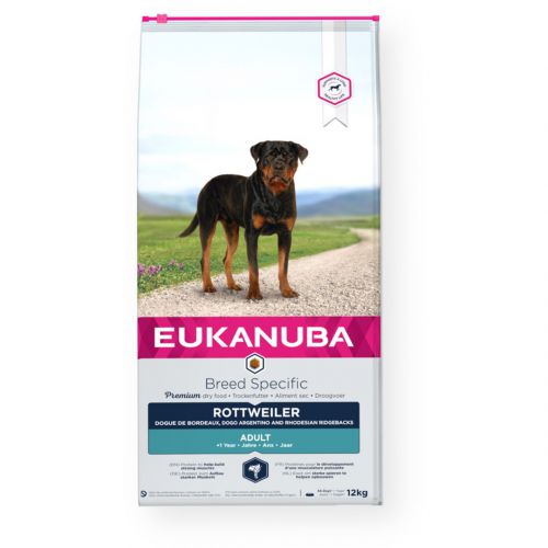 Karma EUKANUBA Dog Dry Breed Specific All Rottweiler Chic (12 kg )