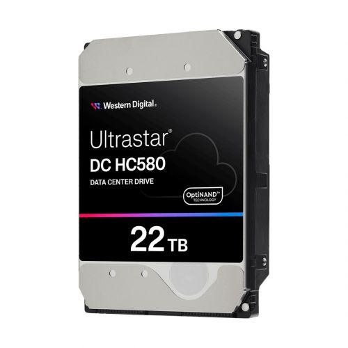 Dysk serwerowy HDD Western Digital Ultrastar DC HC580 WUH722422ALE6L4 (22 TB; 3.5\; SATA III)