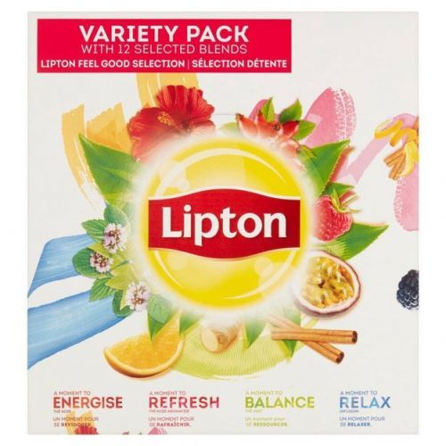 LIPTON Variety Pack Herbata 12 smaków 12 Torebek