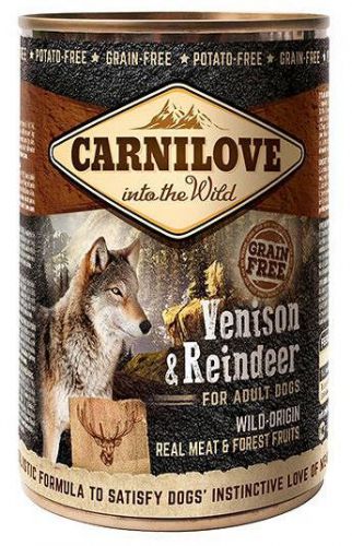 Carnilove Wild Meat Venision&Reindeer 400G