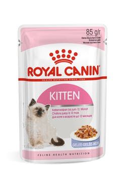 Royal Canin Cat Kitten Food Jelly Pouch 12 x 85g