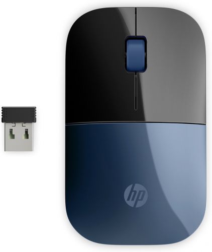 HP Z3700 Wireless Mouse 7UH88AA, czarno-niebieska
