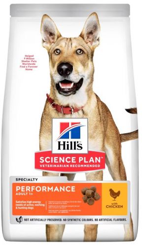 HILL\'S Science plan canine adult performance chicken dog 14Kg