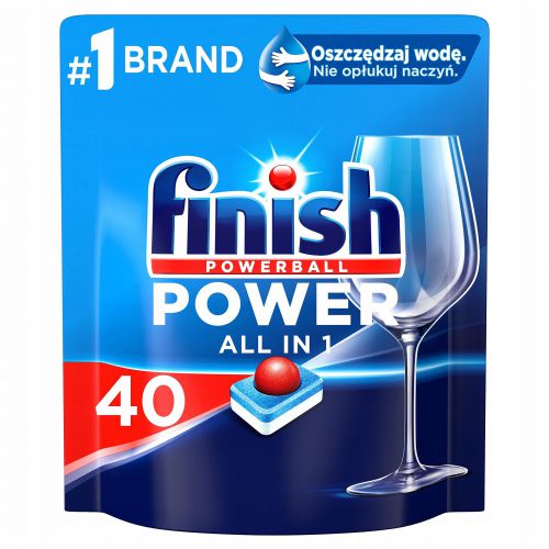 FINISH Tabletki Power All-in-1 40 Fresh