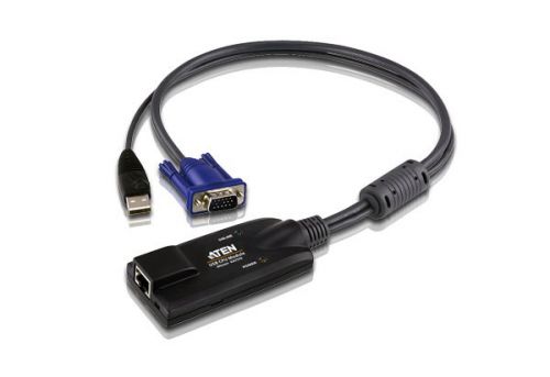 Kabel KVM Aten KA7570 ( RJ-45 - USB, HDB15 F-M czarny )