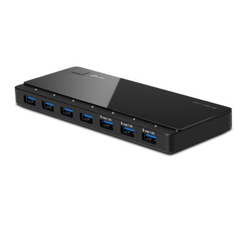 Hub TP-LINK UH700 (7x USB 3.0; kolor czarny)