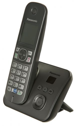 Telefon stacjonarny Panasonic KX-TG 6821PDM (kolor szary)