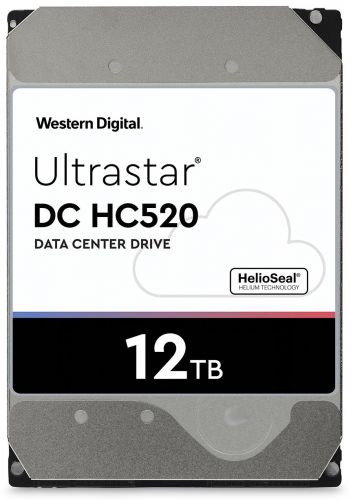 Dysk serwerowy HDD Western Digital Ultrastar DC HC520 (He12) HUH721212ALN600 (12 TB; 3.5\; SATA III