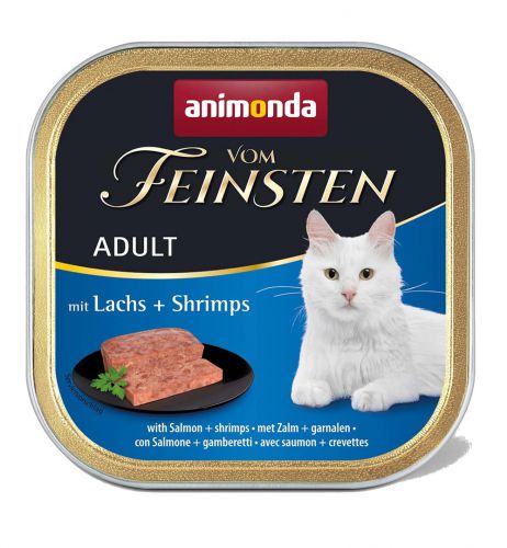 ANIMONDA Vom Feinsten Classic Cat smak: łosoś i krewetki 100g