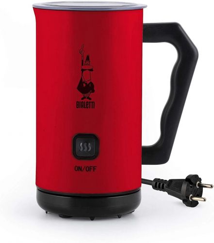 Bialetti Milk Frother MKF02 rosso elektryczny spieniacz do mleka