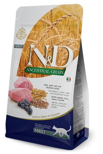 Farmina N&D Ancestral Grain sucha karma dla dorosłych kotów z jagnięciną 5kg