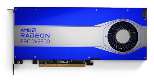 Karta graficzna AMD Radeon W6600 8GB GDDR6, 4x DisplayPort, 130W, PCI Gen4 x16, HDR Support, 8K Supp
