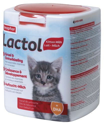 BEAPHAR Lactol Kitty Milk - pokarm mlekozastępczy dla kociąt - 500g