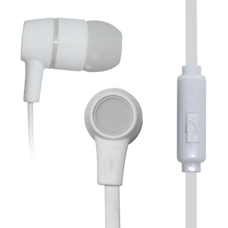 Słuchawki VAKOSS SK-214W (dokanałowe; z wbudowanym mikrofonem; kolor biały)